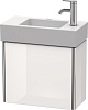 Картинка анонса товара «тумба под раковину duravit xsquare xs4091l2222 подвесная 48 см белая глянцевый»