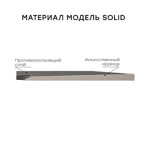 Душевой поддон STAROhome SOLID 120х90 GREY MATT 1237834 из искусственного камня Душевой поддон STAROhome SOLID 120х90 GREY MATT 1237834 из искусственного камня