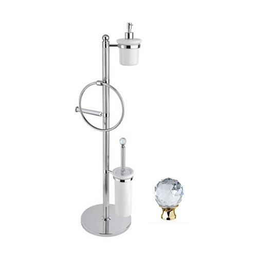 Стойка аксессуаров CEZARES OLIMP-WBD золото 24 карат-Swarovski OLIMP-WBD-03/24-Sw Стойка аксессуаров CEZARES OLIMP-WBD золото 24 карат-Swarovski OLIMP-WBD-03/24-Sw