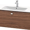 Тумба под раковину Duravit Brioso BR400301021 подвесная 102 см Орех темный Тумба под раковину Duravit Brioso BR400301021 подвесная 102 см Орех темный