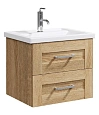 Тумба под раковину AQWELLA Foster 60см FOS01062DS подвесная, дуб сонома Тумба под раковину AQWELLA Foster 60см FOS01062DS подвесная, дуб сонома