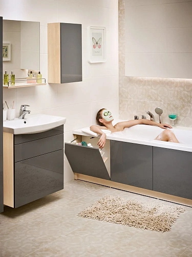 Тумба под раковину Cersanit Smart 50 SU-SMA-CA50/Gr Тумба под раковину Cersanit Smart 50 SU-SMA-CA50/Gr