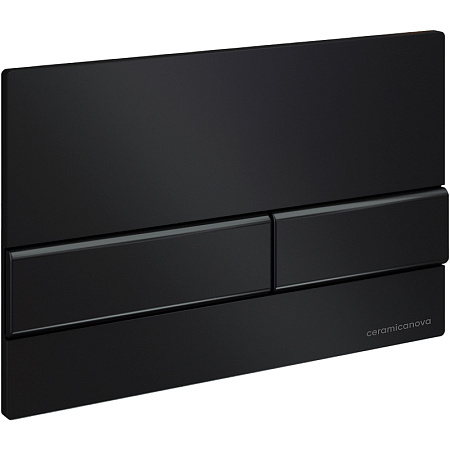 Комплект унитаза Ceramica Nova Metropol Rimless CN4002 c шумоизоляцией CN1000 инсталляцией Envision клавишей смыва Flat черный матовый и креплениями CN1002B