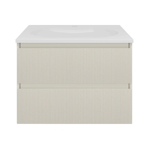 Тумба под раковину Vincea Welle 600 подвесная, бежевый матовый софт-тач Тумба под раковину Vincea Welle 600 подвесная, бежевый матовый софт-тач