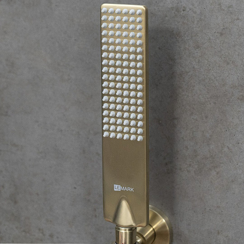 Смеситель для душа Lemark Ursus LM7203BG, брашированное золото Смеситель для душа Lemark Ursus LM7203BG, брашированное золото