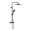 Душевая система Damixa Gala 953800300 с термостом, черный Душевая система Damixa Gala 953800300 с термостом, черный