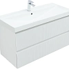 Тумба под раковину Aquanet Альтера 100 белый матовый 00337157 подвесная Тумба под раковину Aquanet Альтера 100 белый матовый 00337157 подвесная
