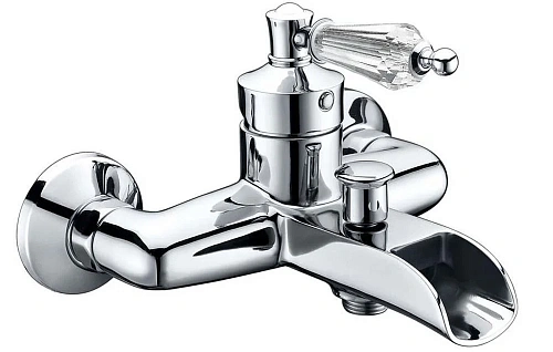Смеситель для ванны Boheme Voguei 223-SW хром с прозрачным Swarovski Смеситель для ванны Boheme Voguei 223-SW хром с прозрачным Swarovski