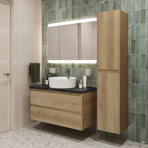 Тумба со столешницей и раковиной BelBagno KRAFT 80 kraft80rnn-kepmno-1306-set подвесная KRAFT80RNN-KEPMNO-1306-SET Тумба со столешницей и раковиной BelBagno KRAFT 80 kraft80rnn-kepmno-1306-set подвесная KRAFT80RNN-KEPMNO-1306-SET