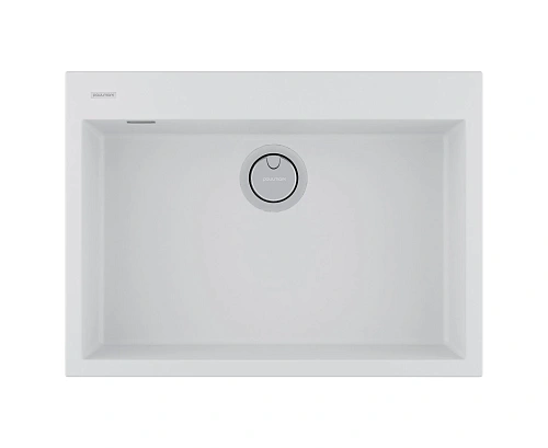 Кухонная мойка Paulmark DECORATION 69 PM936950-WH, WHITE, 690х500 мм Кухонная мойка Paulmark DECORATION 69 PM936950-WH, WHITE, 690х500 мм