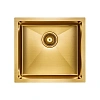Кухонная мойка Paulmark GERBERG 48 UNI, PM254844-BG, брашированное золото, 480х440мм Кухонная мойка Paulmark GERBERG 48 UNI, PM254844-BG, брашированное золото, 480х440мм