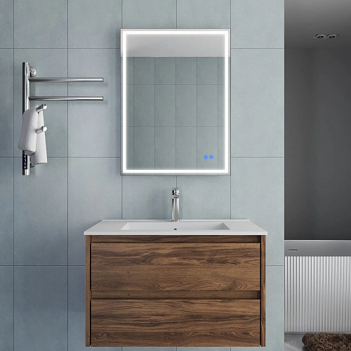 Тумба под раковину Vincea Gio 800 VMC-2G800CO подвесная, C.Oak Тумба под раковину Vincea Gio 800 VMC-2G800CO подвесная, C.Oak