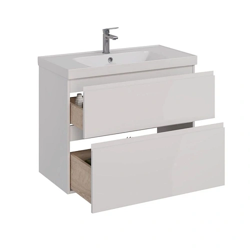 Тумба под раковину Lemark VEON 90 см подвесная/напольная, белый LM01V90T Тумба под раковину Lemark VEON 90 см подвесная/напольная, белый LM01V90T