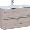 Тумба под раковину Aquanet Алвита New 90 2 ящика, дуб веллингтон белый 00303921 Тумба под раковину Aquanet Алвита New 90 2 ящика, дуб веллингтон белый 00303921