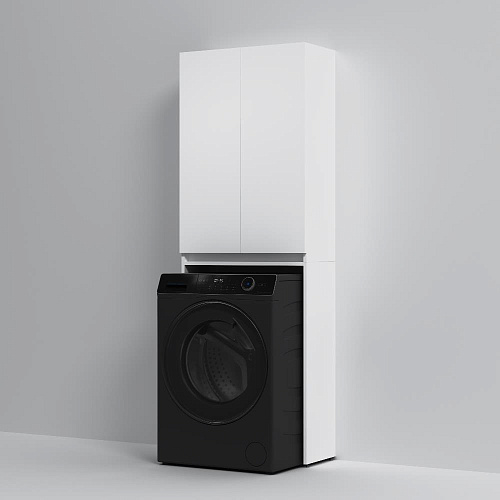 Шкаф AM.PM X-Joy M85CSX0652WG1 над стир.машиной с дверями, узкий, 65 см, белый Шкаф AM.PM X-Joy M85CSX0652WG1 над стир.машиной с дверями, узкий, 65 см, белый