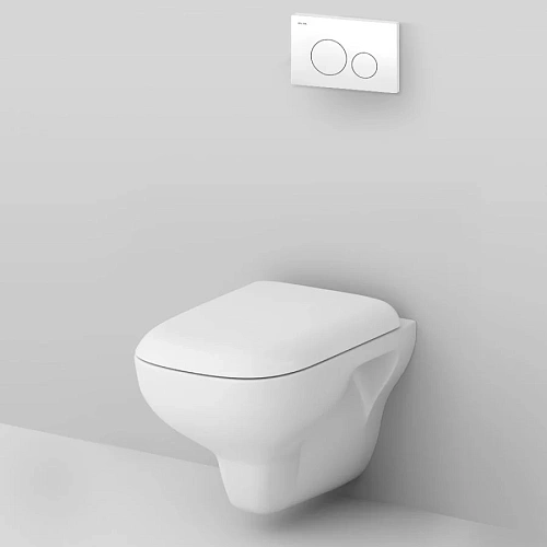 Комплект унитаза AM.PM Like FlashClean IS49001.801700 с инсталляцией, сиденьем микролифт и клавишей Комплект унитаза AM.PM Like FlashClean IS49001.801700 с инсталляцией, сиденьем микролифт и клавишей