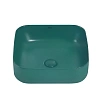 Раковина ABBER Rechteck AC2211MBG накладная, темно-зеленая матовая Раковина ABBER Rechteck AC2211MBG накладная, темно-зеленая матовая