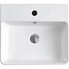 Картинка анонса товара «раковина esbano circon-46 (esrncirc46w) накладная white 460x420x155»