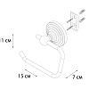Держатель туалетной бумаги Fixsen Retro FX-83810A Держатель туалетной бумаги Fixsen Retro FX-83810A