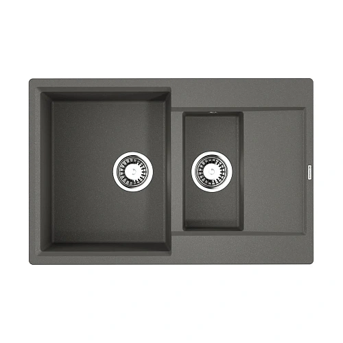 Кухонная мойка Omoikiri Daisen 78-2T-PL Tetogranit/платина 4993533 Кухонная мойка Omoikiri Daisen 78-2T-PL Tetogranit/платина 4993533
