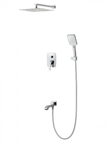 Душевая система Wonzon & Woghand FLEX встраиваемая, хром (WW-88939072-CR) Душевая система Wonzon & Woghand FLEX встраиваемая, хром (WW-88939072-CR)