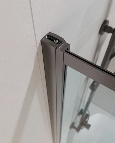 Шторка на ванну CEZARES SLIDER-VF-11-90/150-C-GM 90см стекло прозрачное, профиль оружейная сталь Шторка на ванну CEZARES SLIDER-VF-11-90/150-C-GM 90см стекло прозрачное, профиль оружейная сталь