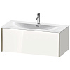 Картинка анонса товара «тумба под раковину duravit xviu xv40350b122 подвесная 101 см белая/шампань»