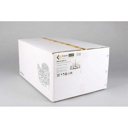 Люстра подвесная Omnilux Albinia OML-57303-12 Люстра подвесная Omnilux Albinia OML-57303-12