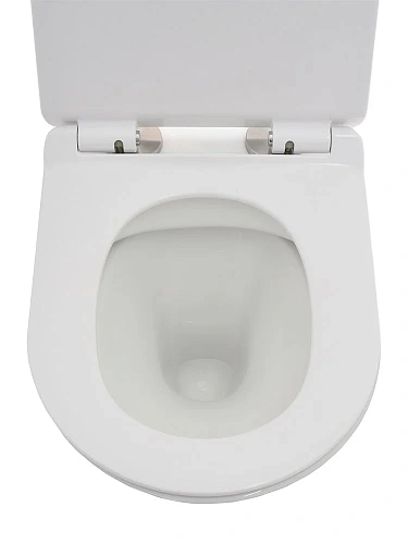 Унитаз подвесной AQUAme AQM2005 с сиденьем SoftClose, технология смыва Rimless, скрытый крепеж 485x3 Унитаз подвесной AQUAme AQM2005 с сиденьем SoftClose, технология смыва Rimless, скрытый крепеж 485x3