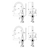 Смеситель для кухни Lemark Minima LM3861C с подключением к фильтру, хром Смеситель для кухни Lemark Minima LM3861C с подключением к фильтру, хром