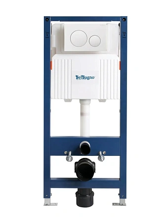Инсталляция для унитаза BelBagno BB-101-M-BC с клавишей смыва