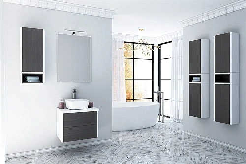 Модуль для раковины Aquaton Брук 80 открытый дуб ферр 1A201501BCDF0 Модуль для раковины Aquaton Брук 80 открытый дуб ферр 1A201501BCDF0