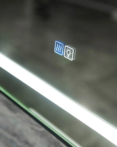 Зеркало BelBagno SPC-KRAFT-500-900-LED-TCH-WARM 500x32x900 с подсветкой сенсорным выключателем и подогревом Зеркало BelBagno SPC-KRAFT-500-900-LED-TCH-WARM 500x32x900 с подсветкой сенсорным выключателем и подогревом