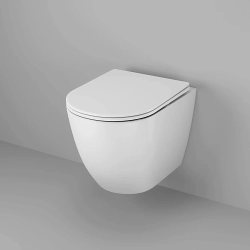 Унитаз подвесной Grossman Thin Rim GR-5601S (520х360х360) тонкий ободок, белый, с крышкой микролифт Унитаз подвесной Grossman Thin Rim GR-5601S (520х360х360) тонкий ободок, белый, с крышкой микролифт