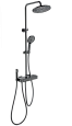 Душевая система Wonzon & Woghand с термостатом, черный матовый (WW-B3580-MB) Душевая система Wonzon & Woghand с термостатом, черный матовый (WW-B3580-MB)