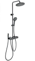 Душевая система Wonzon & Woghand с термостатом, черный матовый (WW-B3580-MB) Душевая система Wonzon & Woghand с термостатом, черный матовый (WW-B3580-MB)