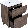 Тумба под раковину Aquanet Алвита New 60 00344127 напольная, дуб веллингтон табак Тумба под раковину Aquanet Алвита New 60 00344127 напольная, дуб веллингтон табак
