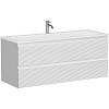 Картинка анонса товара «тумба под раковину sancos folk fl120w 1195х445х500 bianco, подвесная»