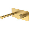 Картинка анонса товара «смеситель для раковины boheme stick matt gold linea 125-mg.3»