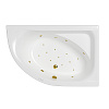 Акриловая ванна WHITECROSS Aquarella 170x110 правая &quot;RELAX&quot; золото 0109.170110.100.RELAX.GL