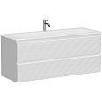 Тумба под раковину Sancos Folk FL120W 1195х445х500 Bianco, подвесная Тумба под раковину Sancos Folk FL120W 1195х445х500 Bianco, подвесная