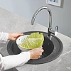 Кухонная мойка GROHE K200 с одной чашей, диаметр 510 мм, серый гранит (31656AT0) Кухонная мойка GROHE K200 с одной чашей, диаметр 510 мм, серый гранит (31656AT0)