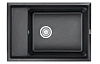 Кухонная мойка Granula KS-7305, ЧЁРНЫЙ, кварц 730х510