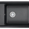 Кухонная мойка Granula KS-7305, ЧЁРНЫЙ, кварц 730х510 Кухонная мойка Granula KS-7305, ЧЁРНЫЙ, кварц 730х510
