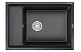 Кухонная мойка Granula KS-7305, ЧЁРНЫЙ, кварц 730х510 Кухонная мойка Granula KS-7305, ЧЁРНЫЙ, кварц 730х510