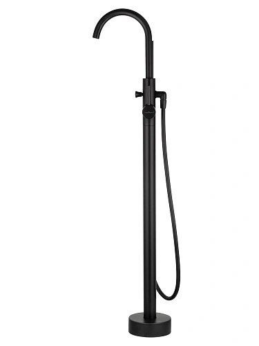 Смеситель для ванны Wonzon & Woghand STICK напольный, черный матовый (WW-88649017-MB) Смеситель для ванны Wonzon & Woghand STICK напольный, черный матовый (WW-88649017-MB)