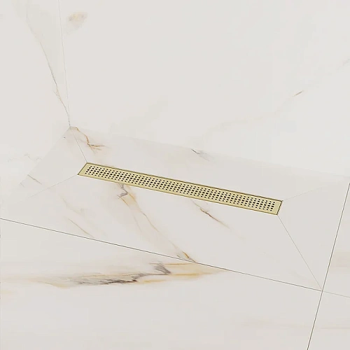 Душевой лоток IDDIS Perfex (975B6MG20DZ) комбинированный 600мм, золото Душевой лоток IDDIS Perfex (975B6MG20DZ) комбинированный 600мм, золото