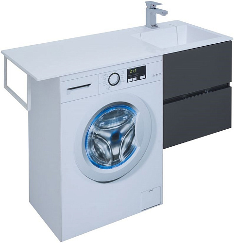 Тумба под раковину Aquanet Алвита 48 серый антрацит 00243662 Тумба под раковину Aquanet Алвита 48 серый антрацит 00243662