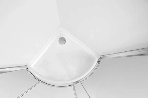 Душевой уголок AM.PM Bliss L W53G-315-090MT64 90x90 профиль матовый хром, стекло Душевой уголок AM.PM Bliss L W53G-315-090MT64 90x90 профиль матовый хром, стекло