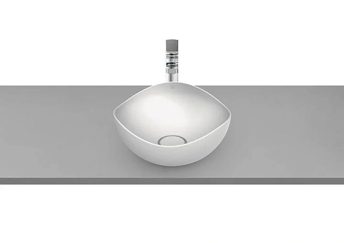 Раковина Roca Ruy Ohtake накладная D375 жемчуг матовый 327A15630 Раковина Roca Ruy Ohtake накладная D375 жемчуг матовый 327A15630